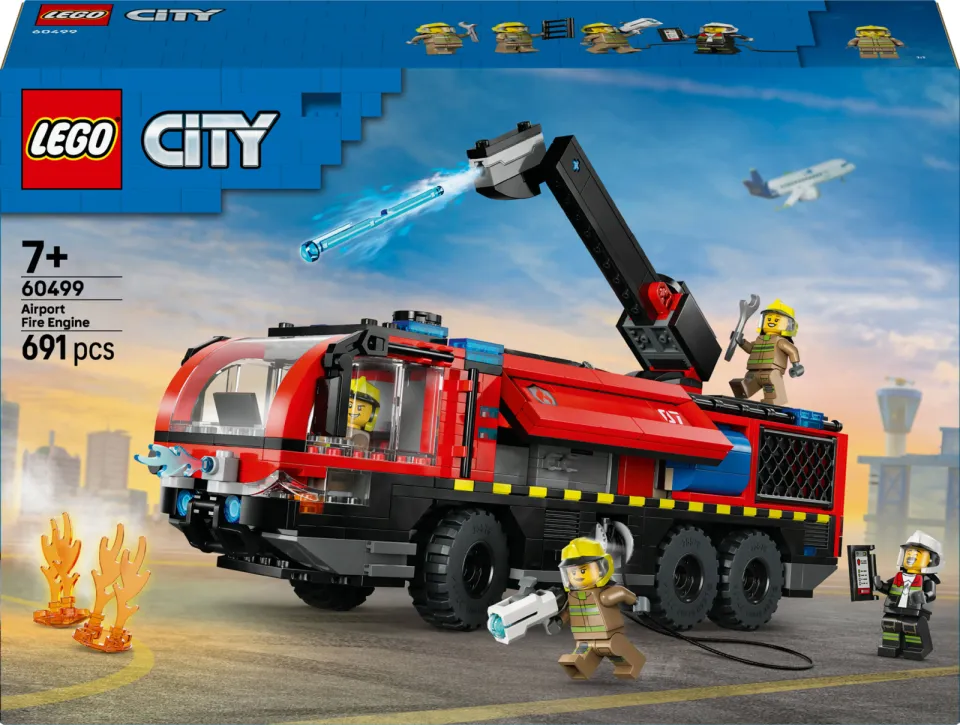 Lego City Luchthaven brandweertruck 60499, foto 3