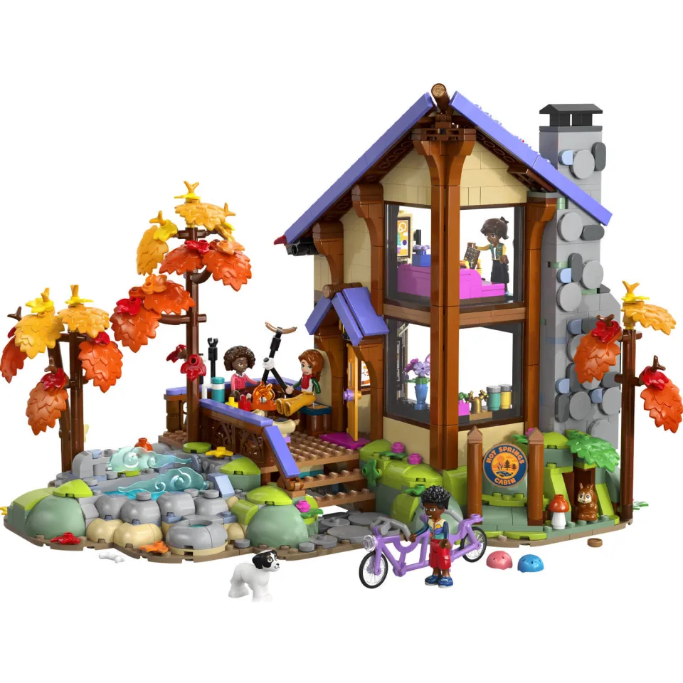 Lego Friends Gezellige boshut in de herfst 42705