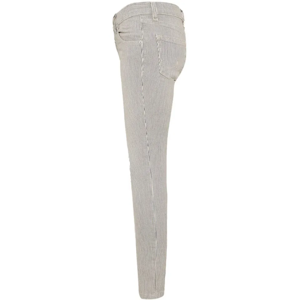LTB gestreepte skinny jeans AMY bleach line wash, foto 3