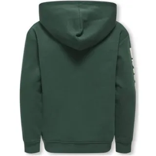 KIDS ONLY GIRL hoodie donkergroen Sweater Printopdruk, foto 2