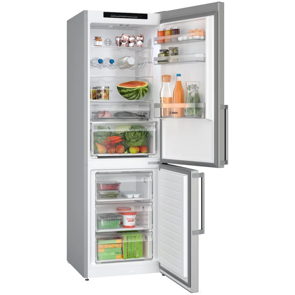 Bosch KGN36VICT Koel-vriescombinatie Zilver, foto 2