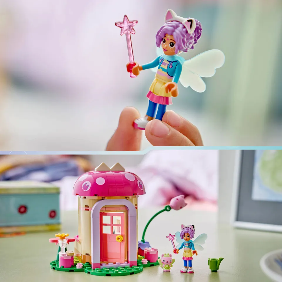 Lego Gabby's Dollhouse Kitty Fee's Tuinhuisje Speelgoed 11212, foto 4