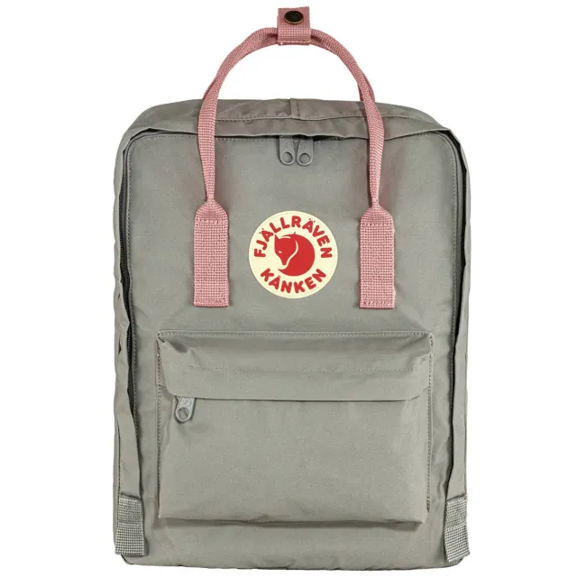 Fjällräven Kånken rugzak lichtgrijs roze Lichtgrijs/roze