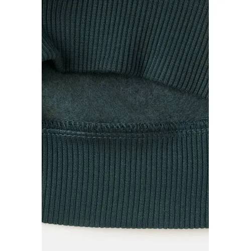 Mango Kids rechtvallende sweater - donkergroen, foto 3