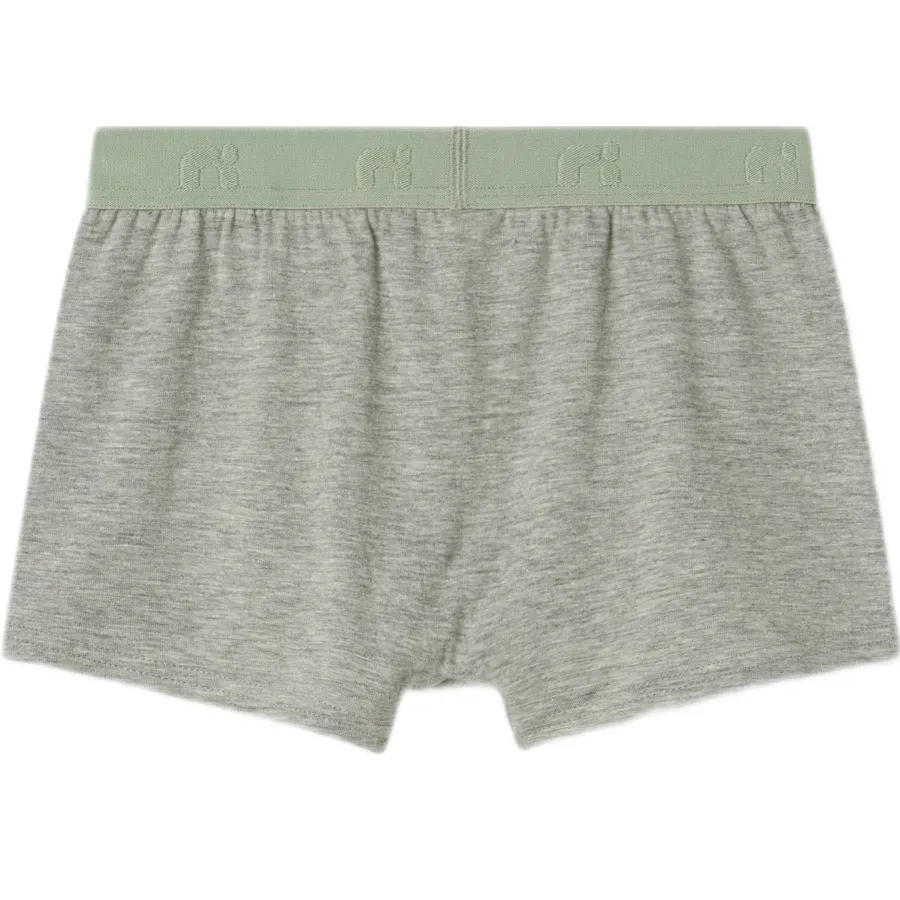 NAME IT boxershort lichtblauw grijs donkerblauw 5-pack, foto 3