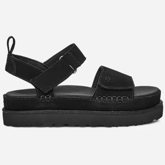 Ugg Goldenstar sandalen zwart, foto 2