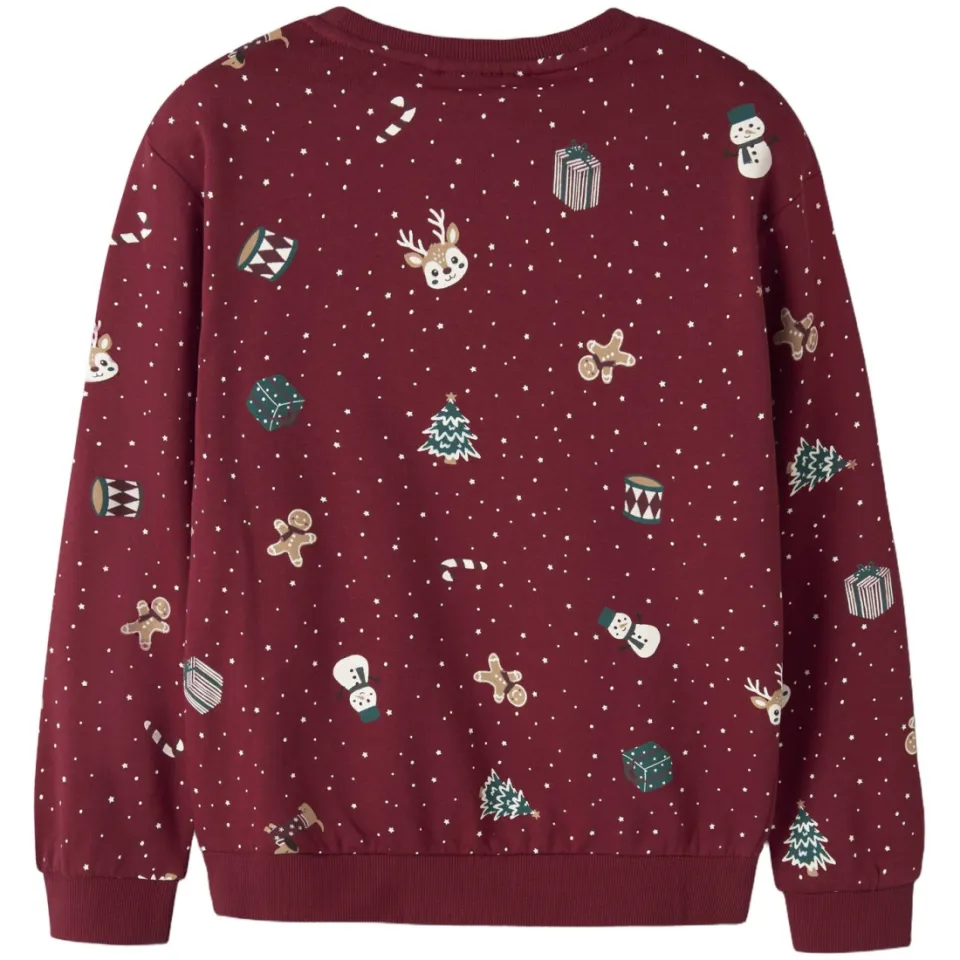 NAME IT KIDS sweater met print - rood, foto 2