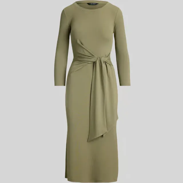 Lauren Ralph Lauren IMALAH jurk kaki, foto 2