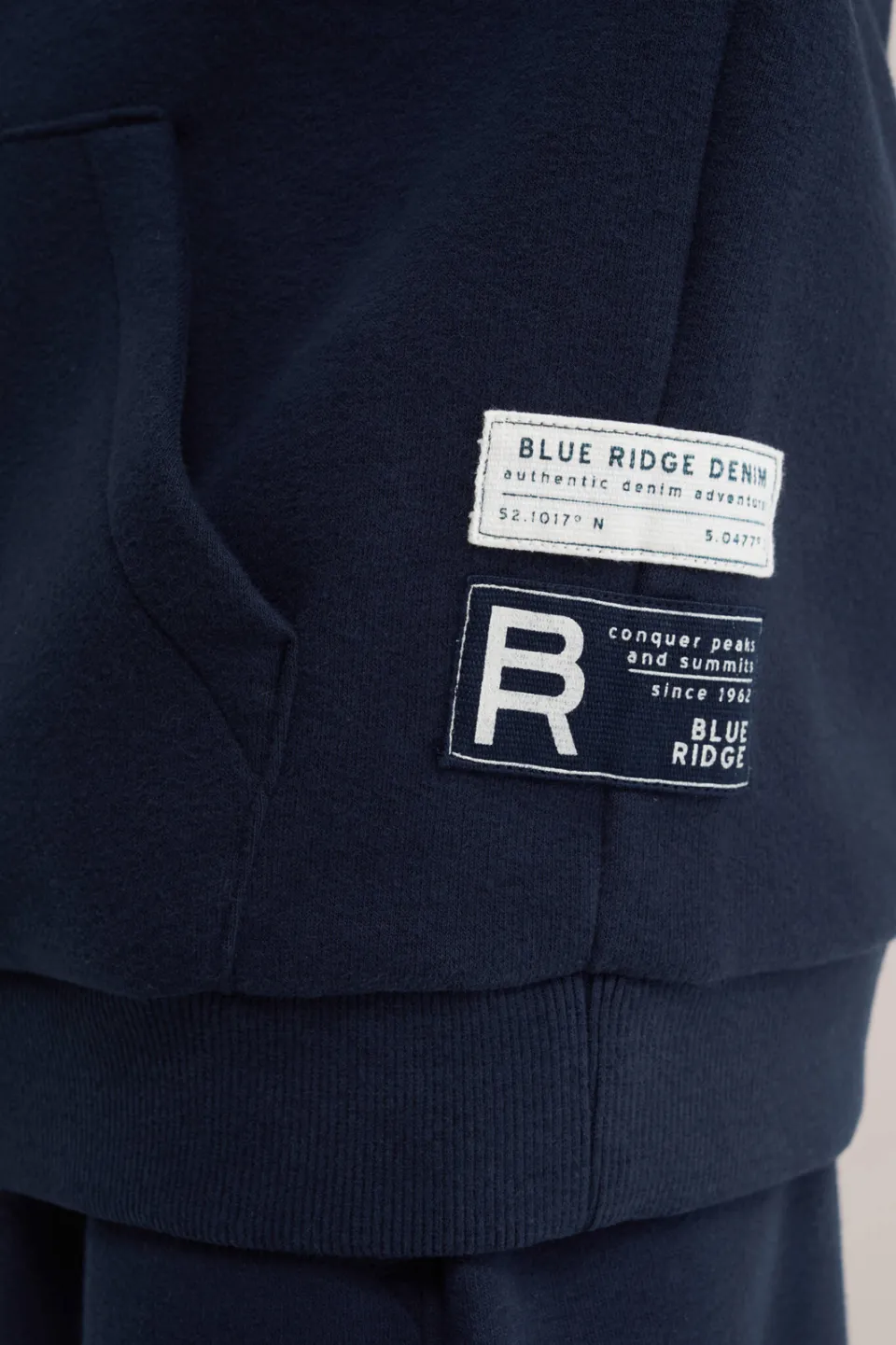 WE Fashion Blue Ridge sweater - donkerblauw, foto 6