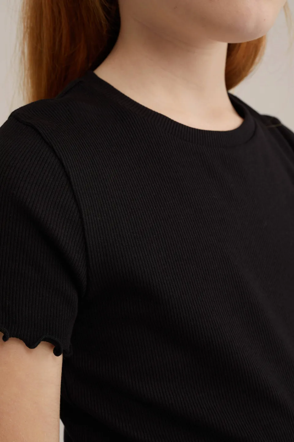 WE Fashion T-shirt zwart meisjes, foto 8
