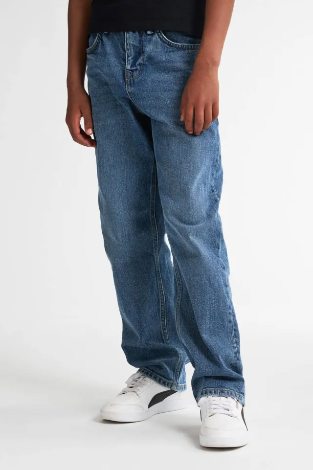 Petrol Industries loose fit jeans medium blue denim, foto 3