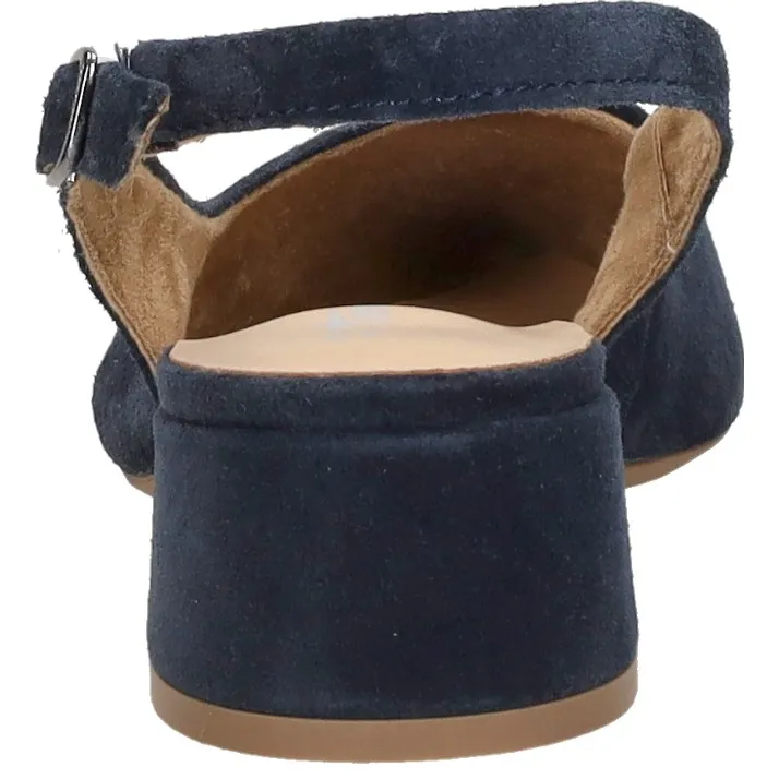 Tamaris slingbacks blauw, foto 4