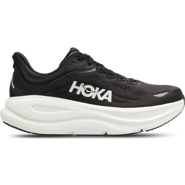 Hoka Bondi 9 Sneakers Heren - Zwart - Mesh/Synthetisch Black