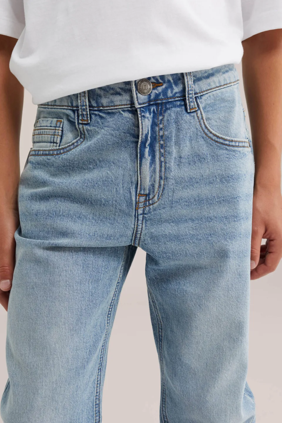 WE Fashion Blue Ridge regular fit jeans lichtblauw, foto 6