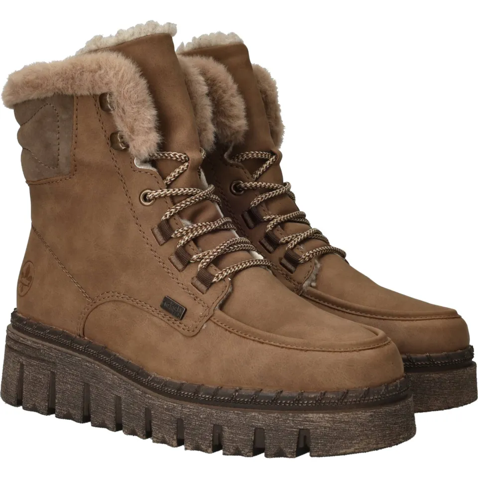 Rieker Veterboots Bruin, foto 3