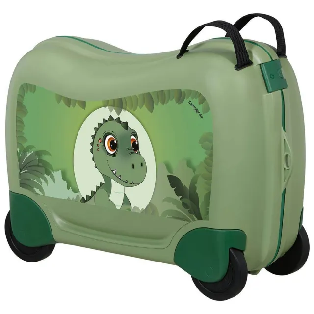 Samsonite Dream2Go Ride-On Dino Rex kinderkoffer groen, foto 2