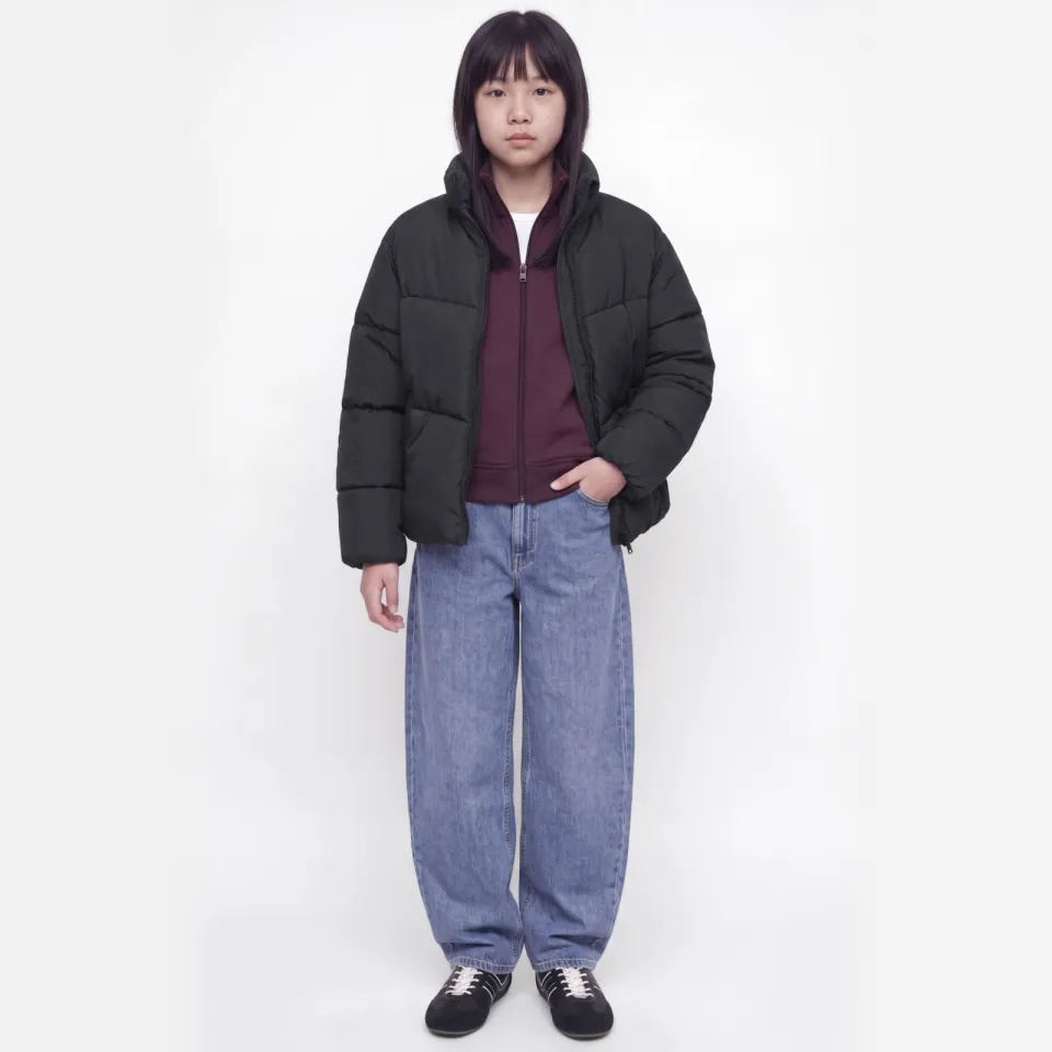 JJXX GIRL pufferjas zwart