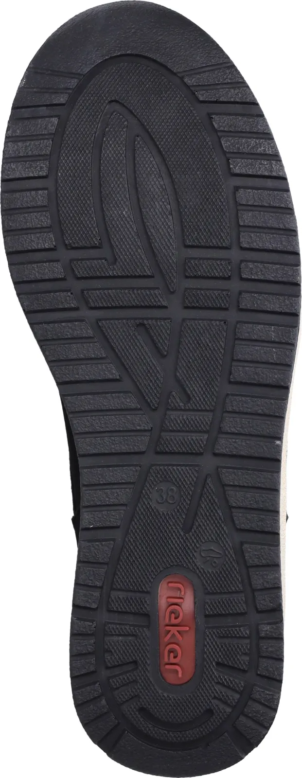 Rieker lage sneakers zwart, foto 6