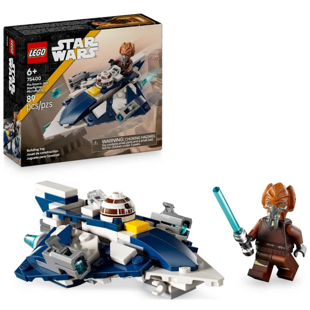 Lego Star Wars Plo Koons Jedi Starfighter™ Microfighter 75400, foto 2