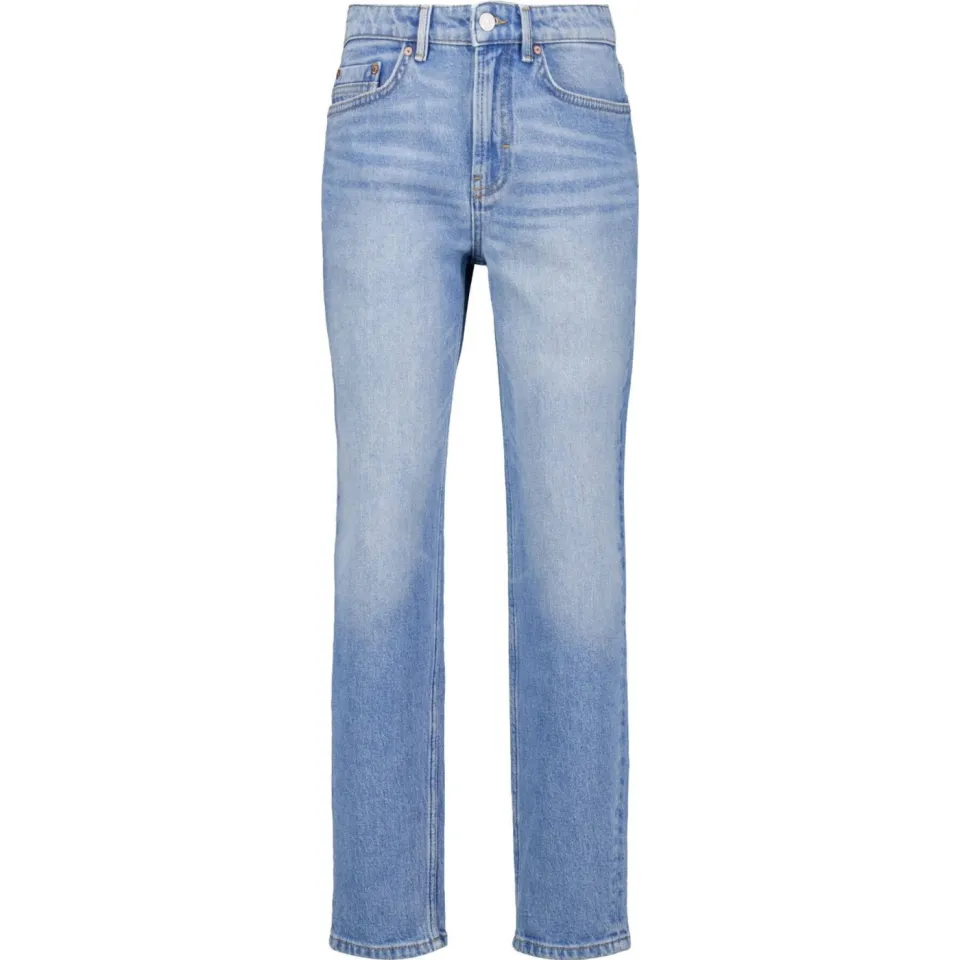 America Today straight leg jeans light blue denim, foto 3