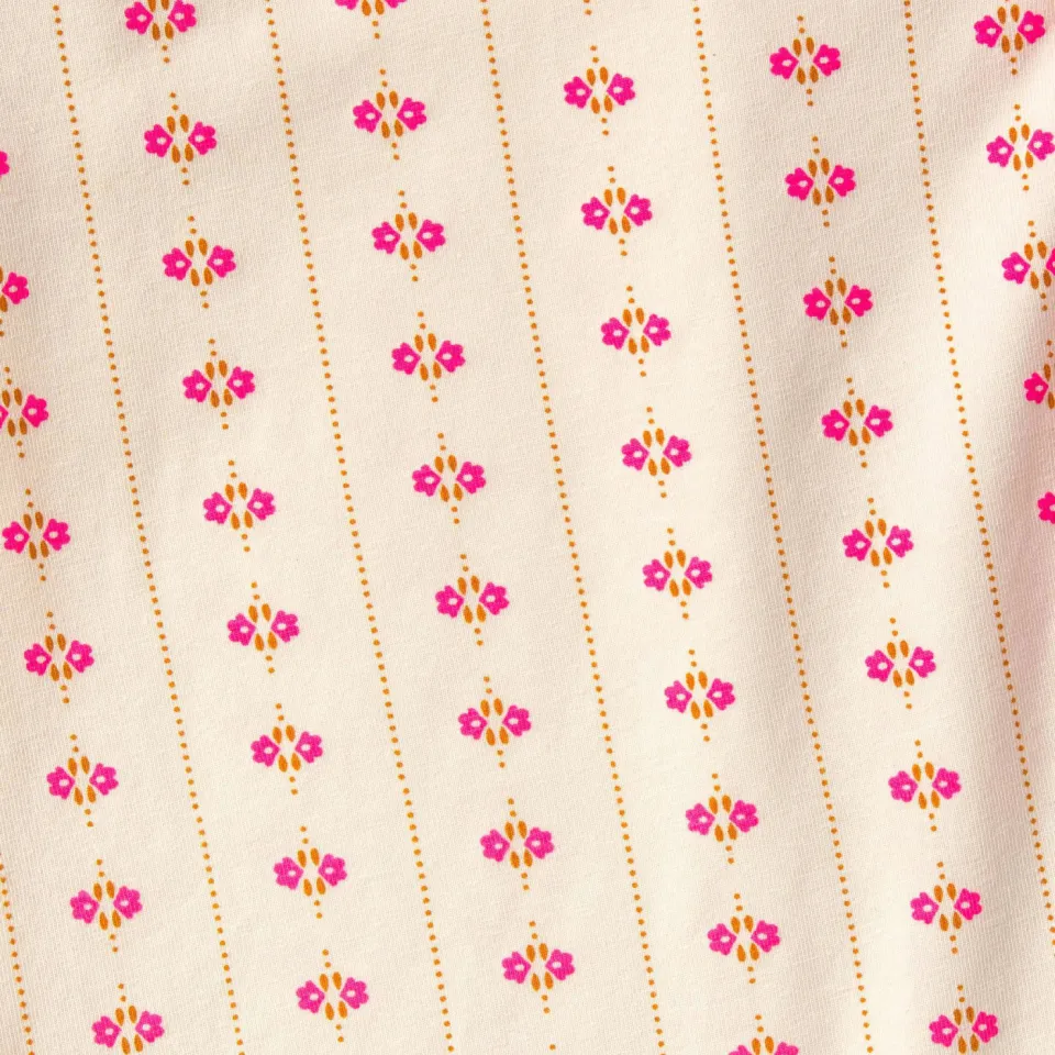 Little Label pyjama met all over print roze beige, foto 5