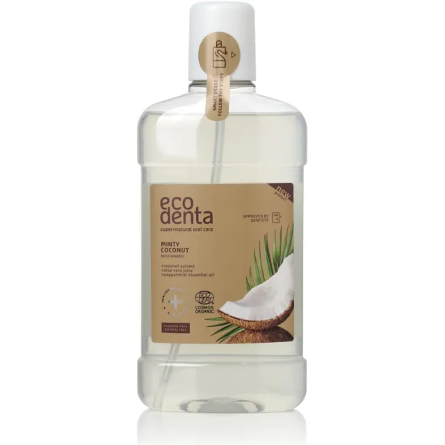 Ecodenta Cosmos Organic Munt & Kokos mondwater