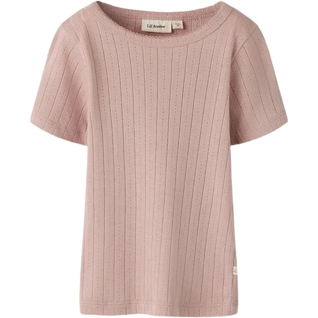 Lil' Atelier Mini T-shirt roze