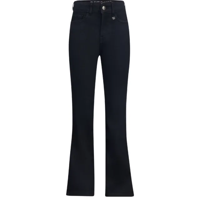 Retour Jeans high waist flared jeans Mikkie black denim