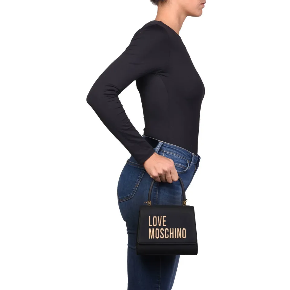 Love Moschino Bold Love mini handtas zwart, foto 4