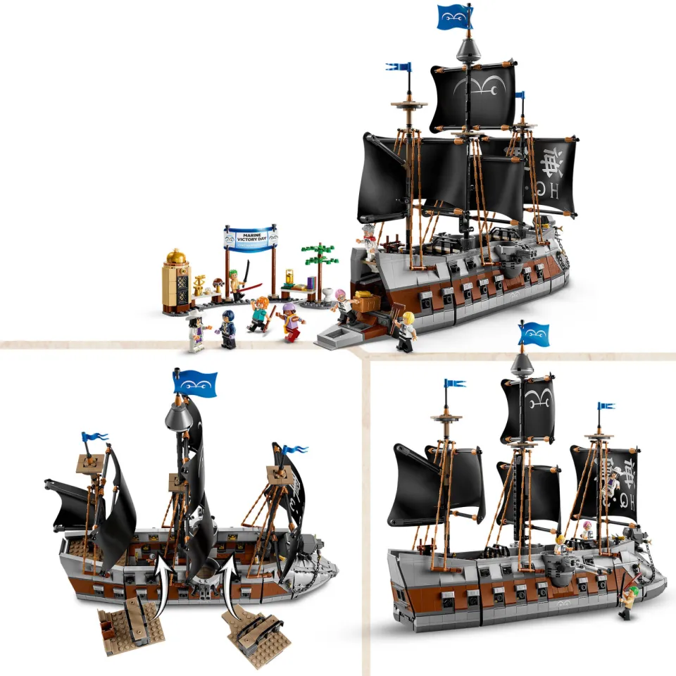 Lego One Piece Het Slagschip van Garp Piraten Speelgoed 75646, foto 7