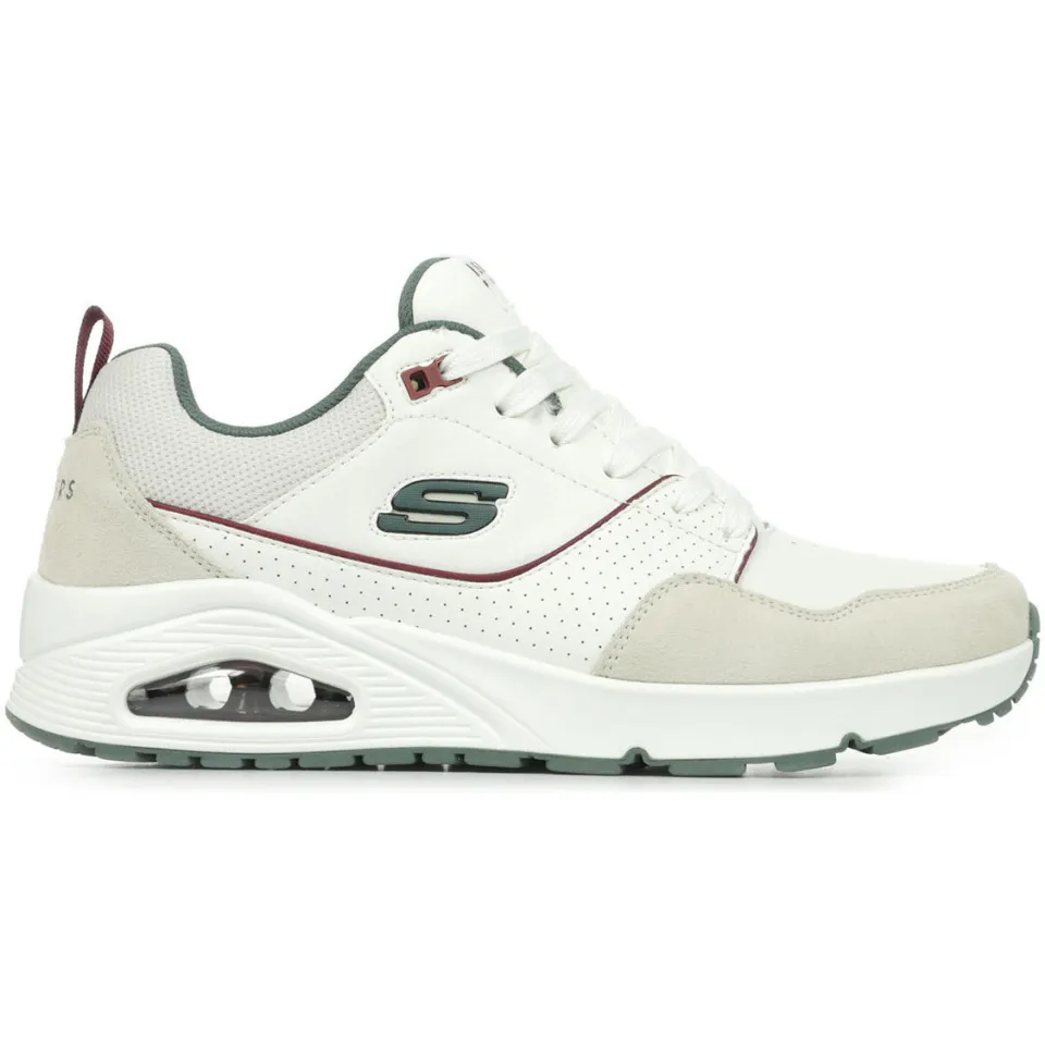 Skechers Uno Retro One sneakers wit