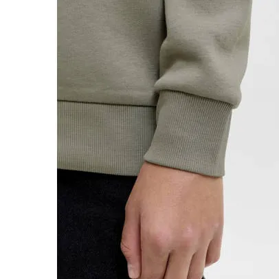 Jack & Jones JUNIOR sweater met logo - grijsgroen, foto 5