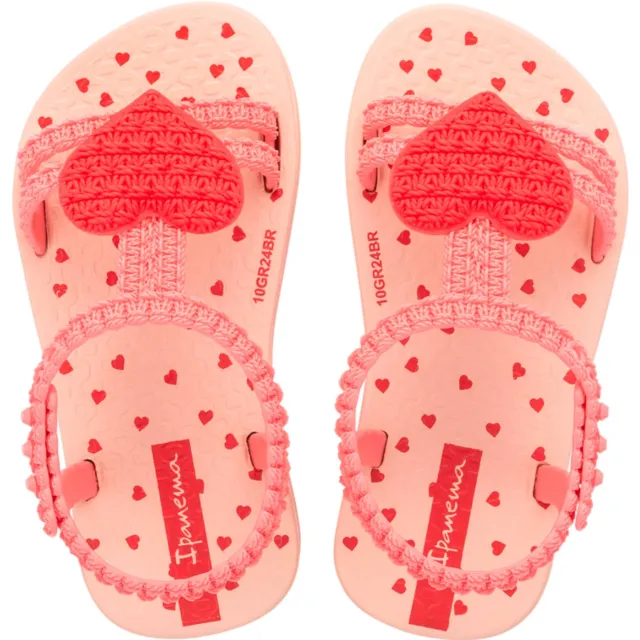My First Ipanema sandalen zalm/rood, foto 2