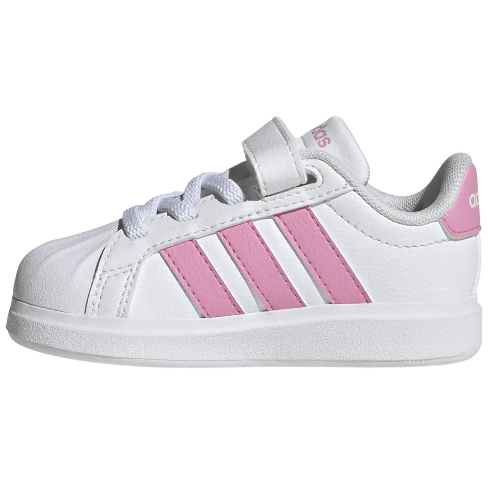 Adidas Sportswear Streettalk sneakers wit/roze, foto 4