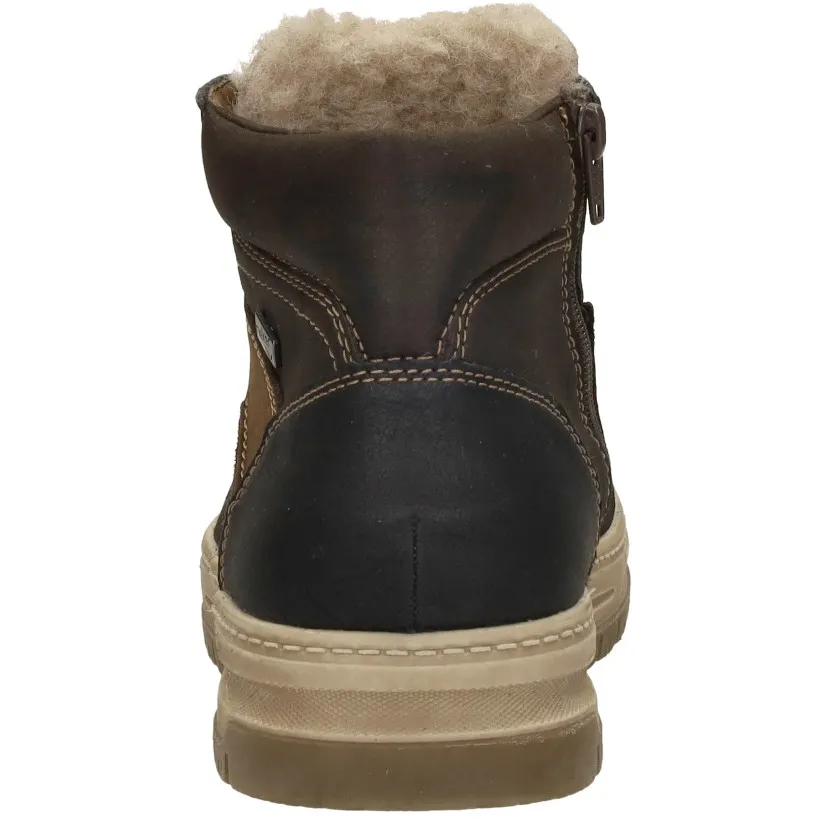 Rieker hoge veterschoenen donkerbruin, foto 4