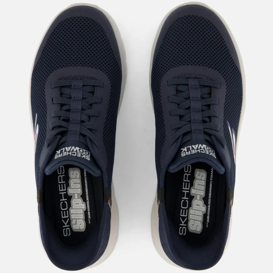 Skechers Slip-ins Go Walk Flex instappers blauw, foto 4
