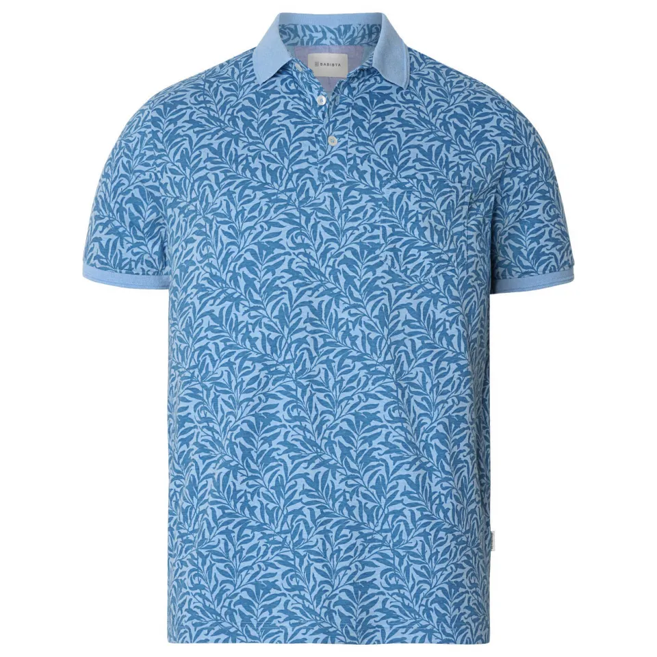 Babista regular fit polo Plus Size met print (set van 2) geel/blauw, foto 4