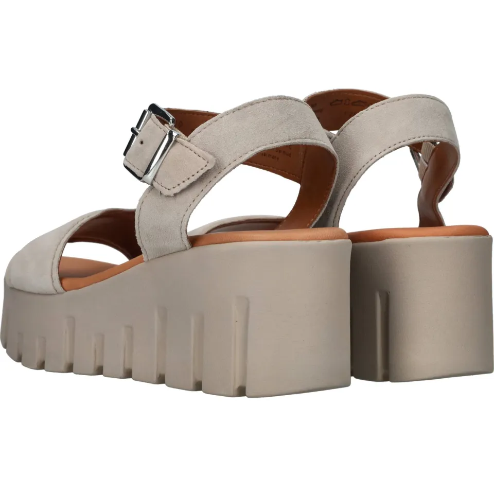 Tamaris plateausandaal taupe, foto 5