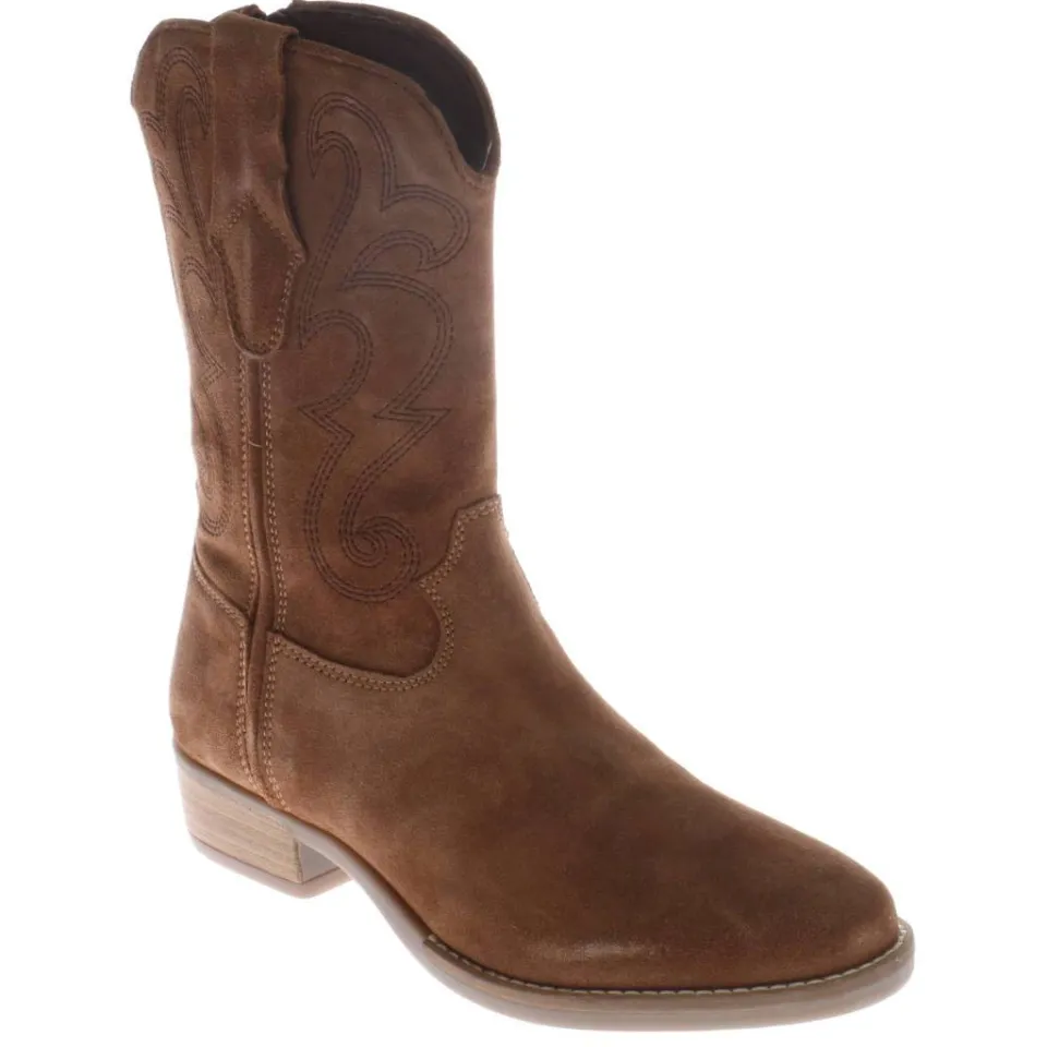 Red Code western suède laarzen - bruin, foto 4