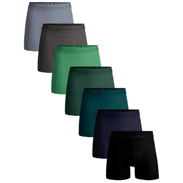 Muchachomalo Heren 7-pack Boxershorts Veelkleurig