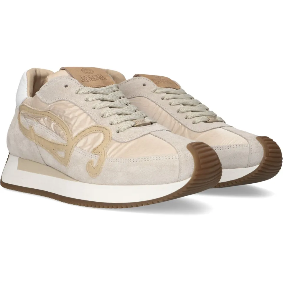 Fred de la Bretoniere Sneakers Yentl Sign Beige, foto 2