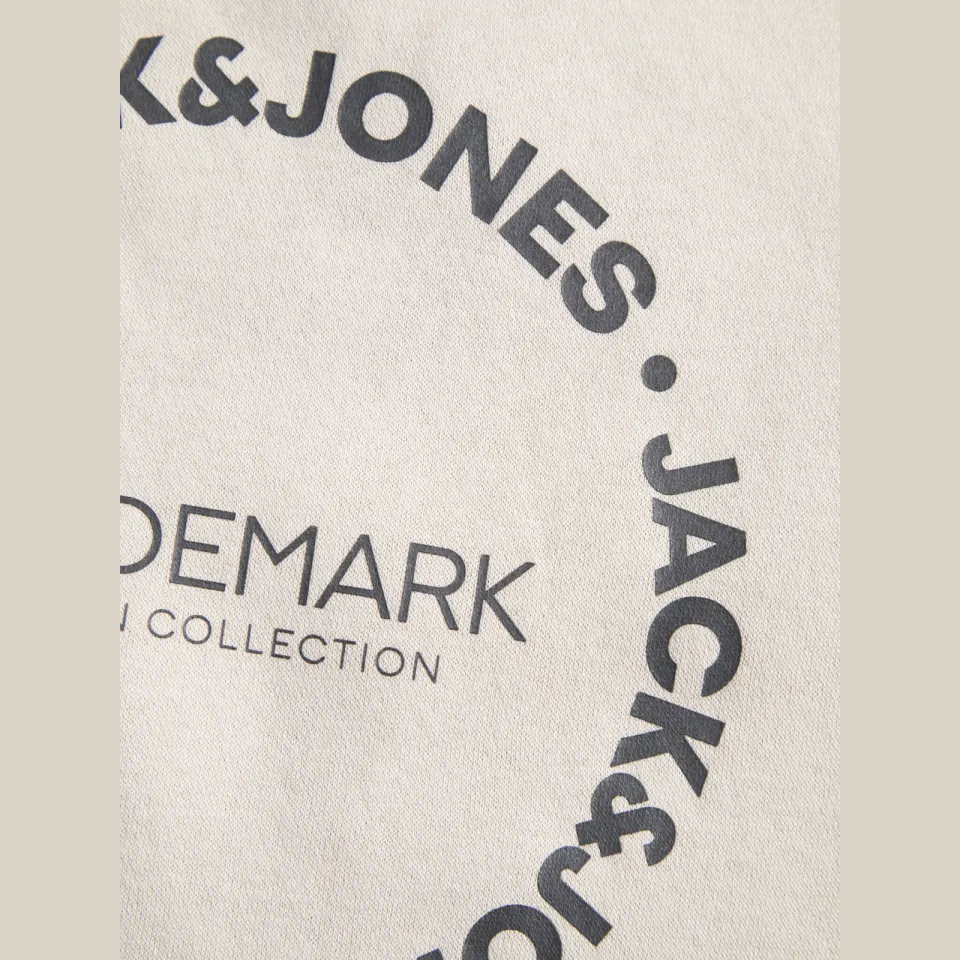 Jack & Jones JUNIOR sweater met tekst - beige, foto 7