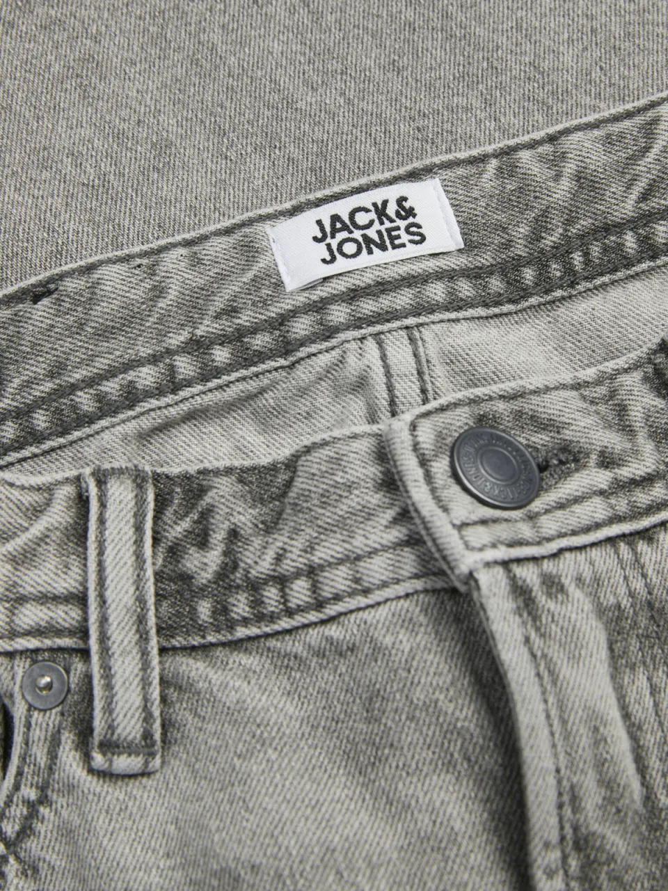 Jack & Jones JUNIOR loose waist baggy fit jeans grey denim, foto 5