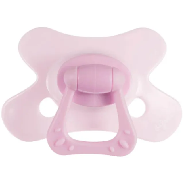 Difrax Natural fopspeen 12+ maanden roze