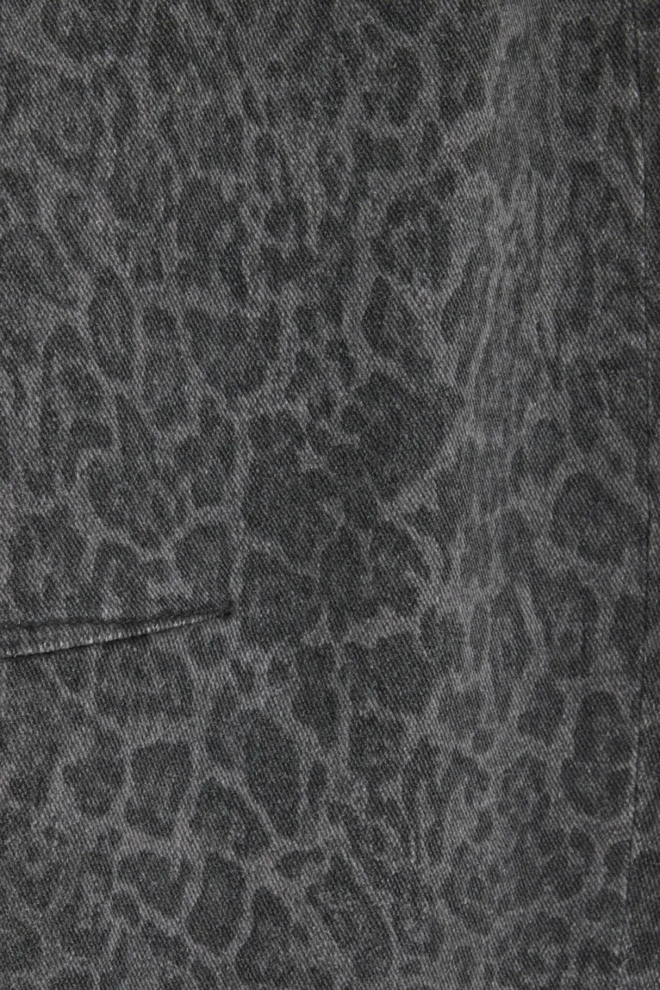 WE Fashion barrel jeans met panterprint - grey denim, foto 6