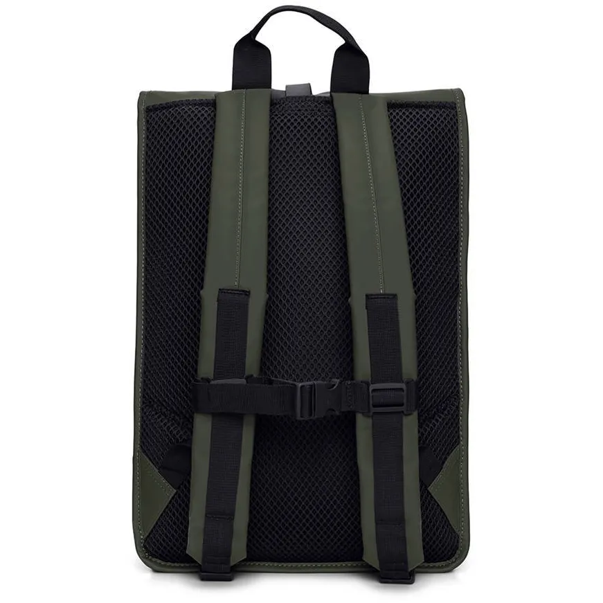 Rains Rolltop Large W3 rugzak groen