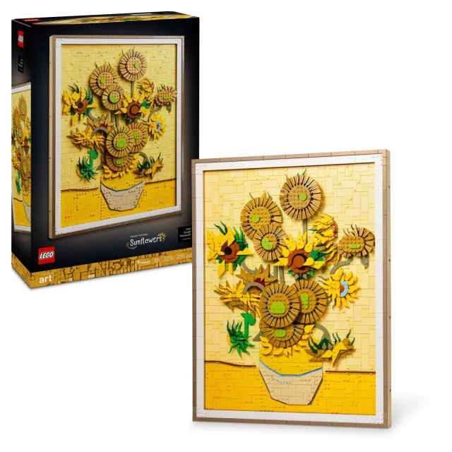 Lego Art Vincent van Gogh – Zonnebloemen Bouwset 31215, foto 2