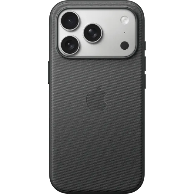 Apple iPhone 17 Pro TechWoven Back Cover met MagSafe Zwart