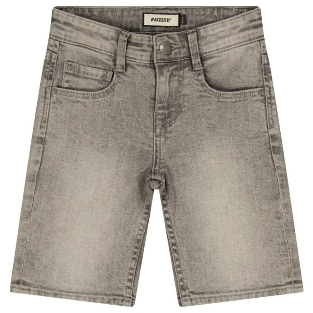 Raizzed Oakland jeansshort light grey stone