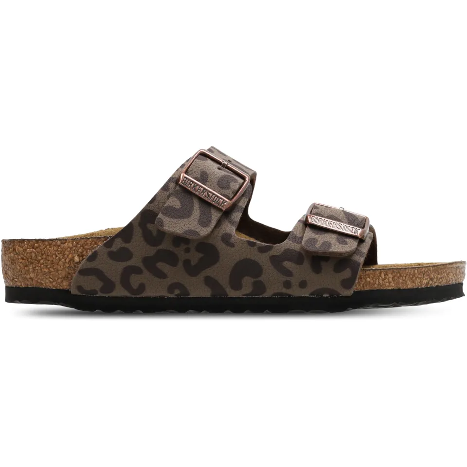 Birkenstock Arizona sandaal bruin luipaardprint Brown